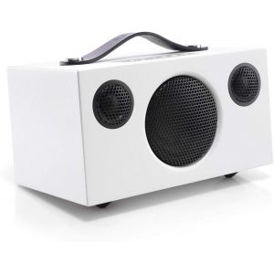 VornixorSarlshop-Addon T3+ Blanc - Enceinte Portable avec Caisson Bass-Reflex, Bluetooth - sans Fil avec Sortie USB & Simplificateur Num&eacute;rique &iquest; Autonomie 30h - Neuf