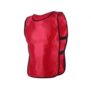 Gilet Pour Enfants Gilet Veste Pour Les Sports De Plein Air Entraînement De Football (Rouge) - Neuf