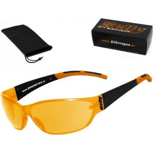 Lunettes De Soleil De Moto - Anti-Buée, Coupe-Vent, Incassables - Confort Optimal - Lunettes : I-Cut - Neuf