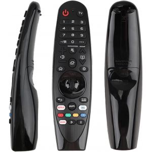 T&eacute;l&eacute;commande pour LG Smart TV Universelle, Magic Remote AN-MR20GA /19BA/18BA/650A/AKB75855501, T&eacute;l&eacute;commande Compatible avec LG, HD, LCD, LED, HDTV, UHD, OLED, 3D, 4K (NO Fonction Vocale e Pointeur) - Neuf