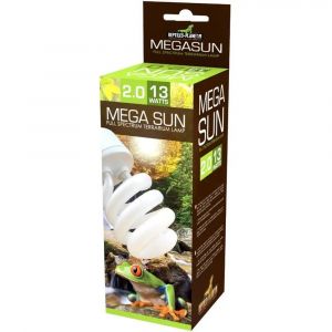 Lampe Pour &Eacute;levage Reptiles Planet Mega Sun Uvb 2.0 - Neuf
