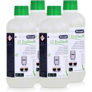 Delonghi Ser 3018 Ecodecalk Lot De 4 Bouteilles D'Anti-Calcaire Pour Cafetière - Neuf