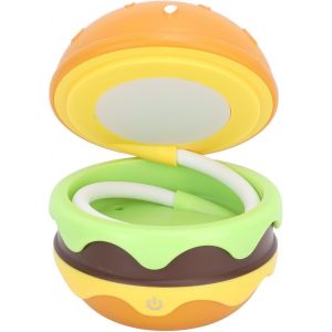 Lampe De Bureau Mignonne Pour Enfants, Hamburger, Avec Col R&eacute;glable, Veilleuses Rechargeables &Agrave; Intensit&eacute; Variable Pour Chambre D'enfant - Neuf