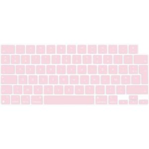 Film de Protection du Clavier Compatible avec MacBook Air 13/15 Pro 14/16 2025 2021 (A3240 A3241 A3112 A3401 A3185 A3403 A3186 A3113 A3114 A2992 A2918 A2991 A2780 A2681 A2941)¿Silicone Rose - Neuf