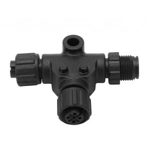 pour NMEA 2000 T Connecteur 3 ports 5 broches M12 filetage IP67 étanche pour réseaux Garmin - Neuf