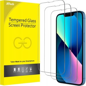 Protection D'&eacute;cran Pour Iphone 16e 2025. Iphone 13/13 Pro 6.1 Pouces. Couverture Compl&egrave;te. Film En Verre Tremp&eacute;. Duret&eacute; 9h Compatible Coque. Hd Transparent. Lot De 3 - Neuf