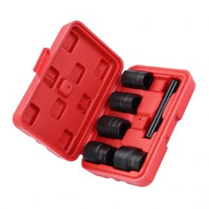 6pcs Écrou de Douille De Boulon Rouillé Retrait, résistance à l'usure Boulon Extracteurs, Voiture, Outils, Endommagé Écrou de Sockets - Neuf