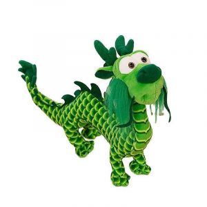 Jouets en peluche de dragon noir, poupées en peluche de dragon de simulation, animaux en peluche de dragon chinois Kawaii, jouets de style chinois, jouets pour enfants, cadeau d'anniversaire pour Ki-Vert - Neuf