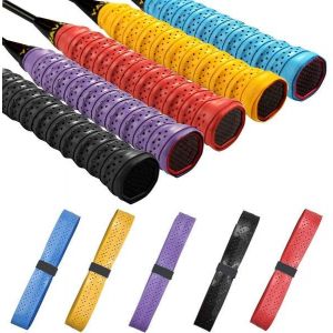 Poignée Antidérapante De Qualité Supérieure Pour Le Badminton, Le Tennis Et Le Squash - Absorption Supérieure De La Transpiration, Confort Et Utilisation Polyvalente Dans Des Couleurs Vives ! - Neuf
