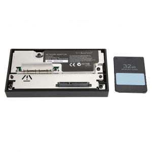 Adaptateur De Disque Dur De Jeu, Interface Sata, Adaptateur Reseau Avec Carte Memoire Fmcbv1.953 De 32 Mo Pour Console Ps2 - Neuf