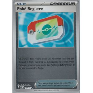 Carte Pok&eacute;mon - Pok&eacute; Registre - 198/217 - Reverse - H&eacute;ros Transcendants - Neuf