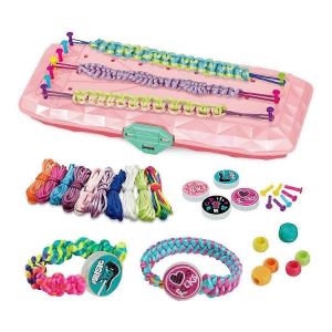 Kit De Fabrication De Cordes De Bracelet D'amiti&eacute; Bricolage, Jouets Filles, Bracelets Artisanat Bijoux M&eacute;tier &Agrave; Tisser Fabricant Jouets Avec Des Perles - Neuf