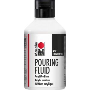Pouring Fluid Acrylique Liquide, M&eacute;dium De Lissage Fluide, Technique De La Peinture Fluide Et Coul&eacute;es - Am&eacute;liore Les Propri&eacute;t&eacute;s De D&eacute;grad&eacute; Des Peintures Acryliques, Ne Jaunit Pas - Neuf