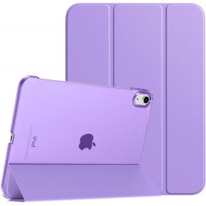Coque Compatible Avec Ipad (A16) 11ème Génération 11 Pouces 2025/Ipad 10ème Génération 10,9 Pouces 2022,Légère Housse Arrière Translucide En Pc Avec Réveil/Sommeil Auto,Lilas - Neuf