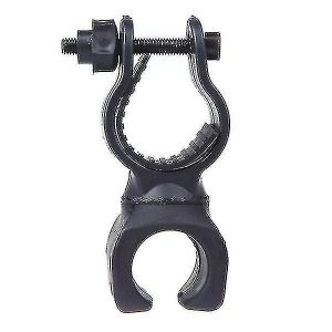Support De Lampe Torche Led Rotatif Universel À 360° Pour Guidon De Vélo ¿ Support Durable Pour Les Sorties Nocturnes - Neuf
