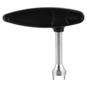 Accessoires Clés Chaussures D'action À Cliquet Remover Spike Remover Golf Spike Clé À Cliquet Golf Spike Outil De Réglage Des Pointes De Golf9.5x8.5x1.2cmblack Szrh - Neuf