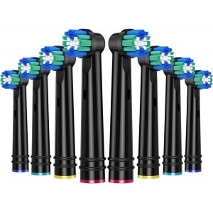 Kalanka-Tête De Brosse De Remplacement Pour Oral B, 8 Paquets De Têtes De Brosse À Dents Électrique Pour Oral B, Têtes De Brosse Classic Precision Clean Pour, Vitality Pro Smart Genius Series - Neuf