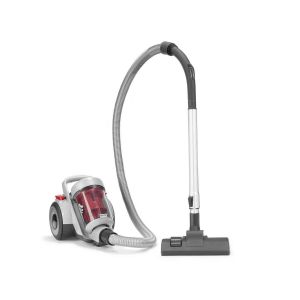 Aspirateur Argon 900 W rouge gris aspirateur compact puissant bac 1,5 L nettoyage maison - Neuf