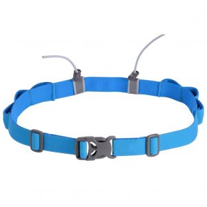 Ceinture De Triathlon Aonijie Sports Pour Dossard Avec Porte-Gel Energetique (Bleu) - Neuf