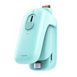 Mini Thermoscelleuse Pour Sacs En Plastique, 2 En 1, Portable, Avec Cutter, Pour Le Stockage Des Aliments, Pour Sceller Les Sacs En Plastique Pp Et Pe - Neuf