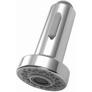 Spray pour robinet de cuisine 2 modes Tête de pulvérisation Spray de robinet de cuisine Spray de remplacement pour mélangeur de cuisine rétractable,chrome - Neuf