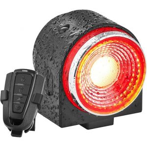 Feu Arrière D'alarme De Vélo, Chargement Usb, Feux Arrière Super Lumineux, Alarme De Vélo Antivol À Détection De Freinage Intelligente, Avec Télécommande, Feu Arrière De Vélo À Led Étanche Ipx65 - Neuf