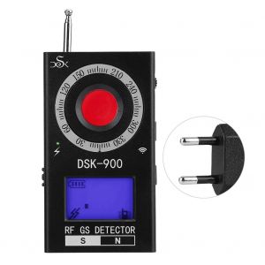 Detecteur de signal sans fil a bande de frequence complete, mini detecteur de signal sans fil 1 MHz-6,5 GHz (UE 110-240 V) - Neuf