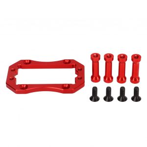 Support De Servo De Direction Rc, Pieces De Montage De Servo En Alliage D'aluminium Pour Voitures Arrma Typhon 6s 1/8 Rc - Neuf