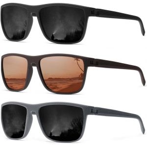 A755 Lunettes De Soleil Polarisées Classiques Pour Homme Protection Uv - Neuf