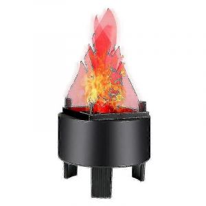 Led Feu Flamme Effet Lumi&egrave;re Artificiel &Eacute;lectrique Scintillant Feu De Camp Lampe D&eacute;cor De F&ecirc;te Fournitures Pour Bar - Neuf