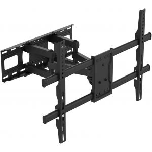 MEVRONISSHOP-Support Mural TV 32-80 Pouces -Fixation Murale TV Peut Contenir Jusqu'&agrave; 60KG, Accroche Television Mural Orientable (&plusmn; 60&deg;),Incline (+8&deg;,-12&deg;) et &Eacute;tend, Support Vesa pour TV Plat/Incurv&eacute;, - Neuf