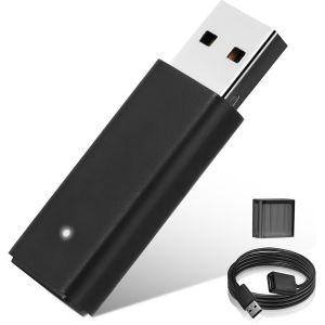 Adaptateur Sans Fil Xbox One Pour Pc Win7/8/10 Avec Rallonge,Manette De Jeu Récepteur Adaptateur Compatible Avec La Manette Xbox One/Xbox One S/Xbox One X/Xbox Elite 1/2/Xbox Series S/X - Neuf