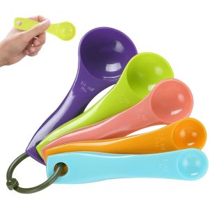 Kalanka-10 Pcs Cuill&egrave;res Doseuses De Couleurs De Diff&eacute;rentes Capacit&eacute;s 15 G/7,5 G/5 G/2,5 G/1 G Cuillere Doseuse Gramme Ensembles De Doseuses Pour Appareils De Mesure De Liquides Et De Poudres - Neuf