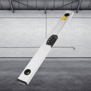 Niveau magnetique laser rouge, rapporteur numerique LCD, inclinometre, niveau a bulle (630 mm) - Neuf