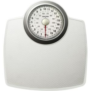 144 WHSVDR P&egrave;se Personne M&eacute;canique - grand cadran facile &agrave; lire, Max 130Kg, p&egrave;se-personne analogique de poids, Balance de salle de bain, Surface Antid&eacute;rapante, r&eacute;tro de conception classique - Neuf