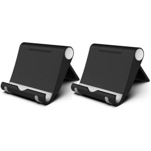 Kal-Telephone Holder Office 2 Packs, Foldable Telephone Holder Smartphone Holder Mobile Phone Holder Compatible With Iphone 16 15 14 13 12 11 Pro Max Huawei Samsung - Neuf