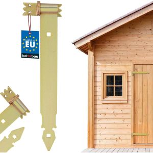 Charni&egrave;re de porte avec gond 400 mm - Neuf