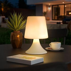 Ulteronixshop-Lampe de Table Sans Fil 8 Couleurs Lampe de Chevet Portable USB Rechargeable RGB LED Lampe de Table vec T&eacute;l&eacute;commande pour Enfants Salon Exterieure Int&eacute;rieur Jardin(Hauteur 26cm) - Neuf