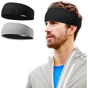 Bandeau De Sport Pour Hommes Et Femmes - Bandeau De Sport Élastique Antidérapant Pour Le Fitness, L¿Entraînement - Neuf