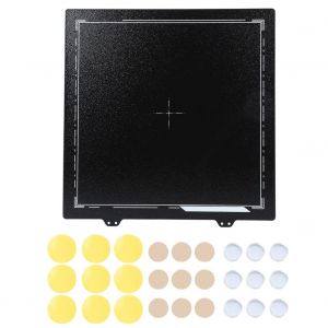 XYONG Accessoires pour imprimante 3D en tole d'acier a ressort pour Anet CR-10/S 300 mm, 9 autocollants magnetiques - Neuf