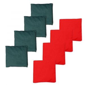 Activités Sacs de sable,Jouet pour enfants Ensemble de 8 sacs de sable - Rouge + Vert - Neuf