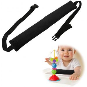 Harnais De S&eacute;curit&eacute; 1 Pi&egrave;ce De Protection Pour Chaise Haute De B&eacute;b&eacute;, Sangle De S&eacute;curit&eacute; Pour Chaise De Salle &Agrave; Manger, Si&egrave;ge Pour Enfant Portable (Noir) - Neuf