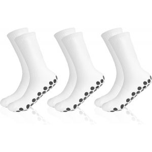 Slep-Chaussette De Sport Antidérapante, Chaussettes De Football Respirant, Chaussettes Football Homme Femme Pour Basketball Handball Rugby Velo Trekking Yoga Aptitude - Neuf