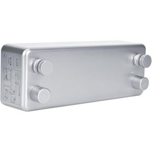 Kgabery-Corde À Linge Rétractable Double,Corde À Linge Murale Extensible 4m/13.1ft,Corde À Linge Pour Maison Balcon Salle De Bains(Argent) - Neuf