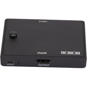 Boîtier Vidéo Composante 3 Entrées 1 Sortie 4k*2k Pour Console De Jeu Tv Stick - Neuf