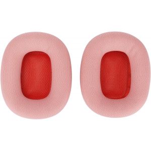 Coussin d'oreille pour Casque,Coussinets d'oreille de Remplacement pour Casque en Mousse à Mémoire de Forme,Coussinets d'oreille en Cuir Protéiné pour Casque Airpod Max(Rose) - Neuf