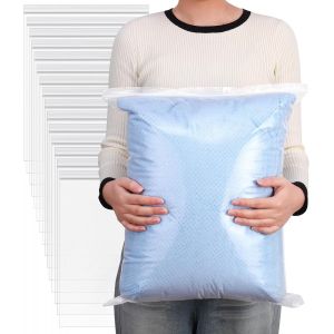 Lot De 15 Grands Sacs De Rangement Pour V&ecirc;tements De Voyage, 40 &times; 50 Cm, Sacs Herm&eacute;tiques Et Refermables En Plastique Pour Ranger De Grands Manteaux, V&ecirc;tements, Couettes - Neuf