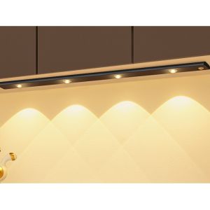 Bande Lumineuse Led De 60 Cm Avec D&eacute;tecteur De Mouvement, Couleurs Et Modes R&eacute;glables - Neuf