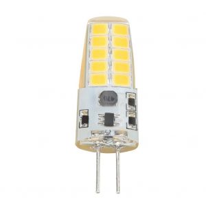 HJLIAN Ampoule LED G4 Crystal 3 W COB en silicone SMD2835 AC/DC 12 V (blanc chaud) - Neuf