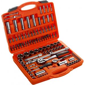 Alyco -Jeu De 110 Douilles 1/2"-1/4" En Coffret Plastique - 192393 - Neuf